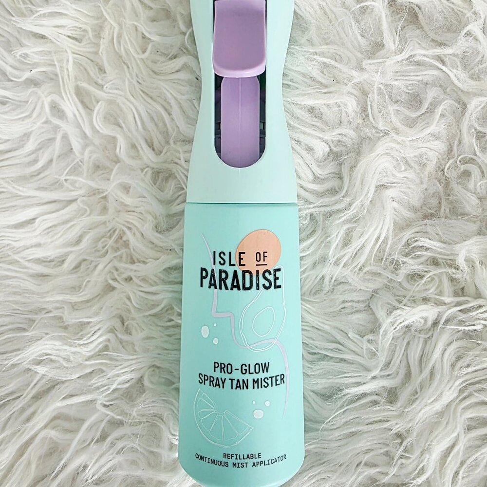 NWT Isle of Paradise Pro-Glow Spray Tan Mister Refillable Applicator